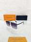 LOUIS VUITTON 35030 GUNMETAL PURPLE GRADIENT