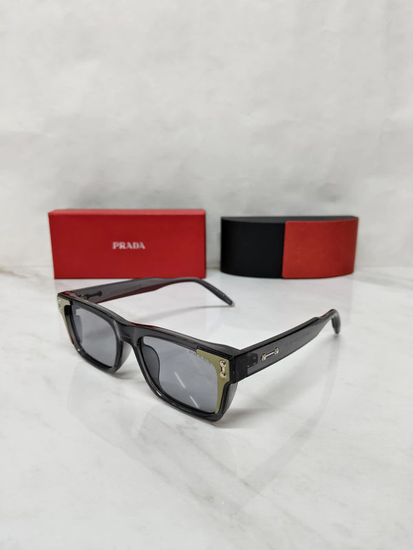 PRADA 5502 CRYSTAL SMOKE GREY METAL