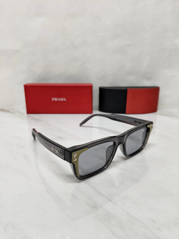 PRADA 5502 CRYSTAL SMOKE GREY METAL