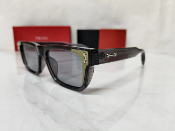 PRADA 5502 CRYSTAL SMOKE GREY METAL