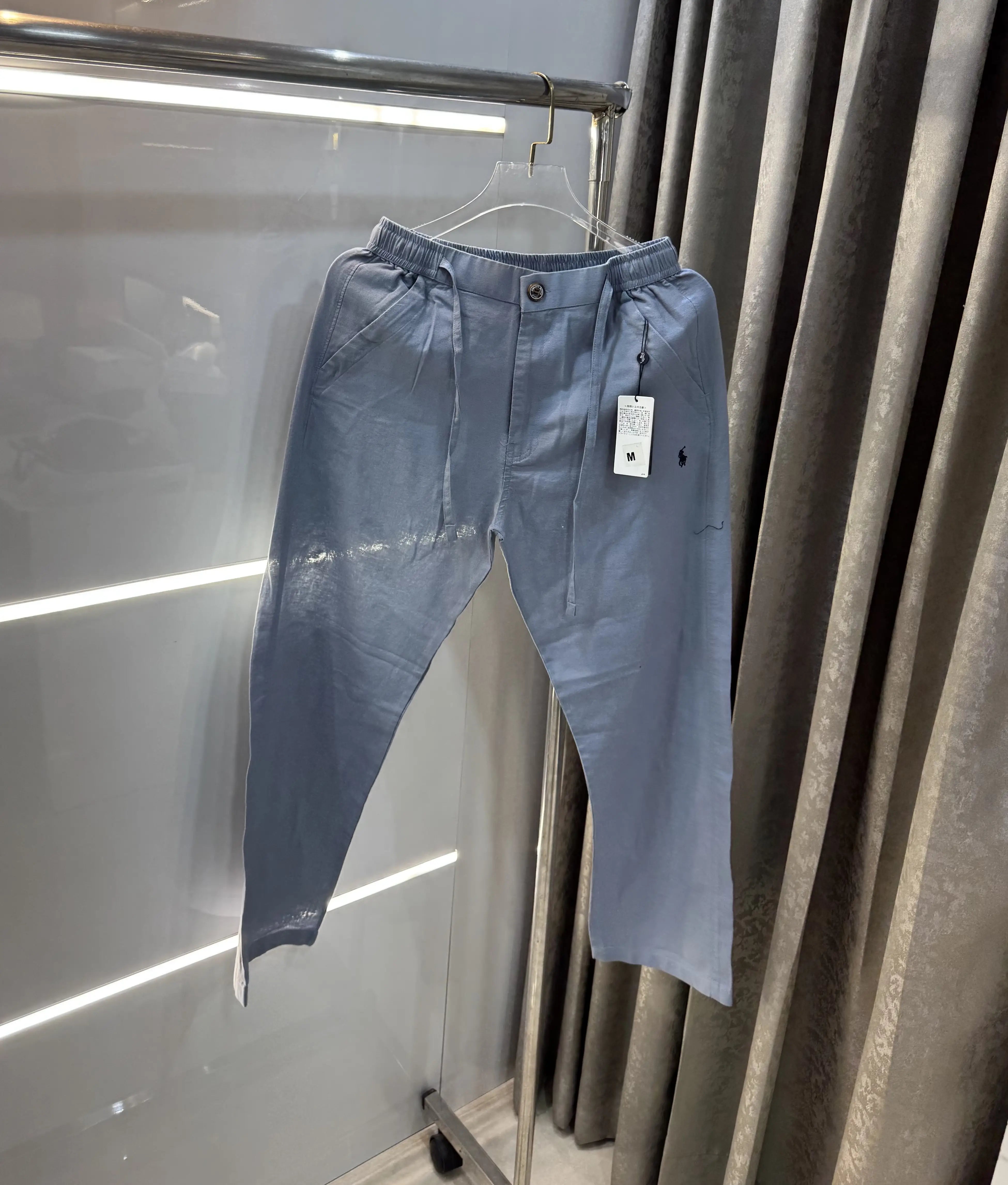 Ralph Lauren Sky Blue Premium Linen Trouser Secondary image