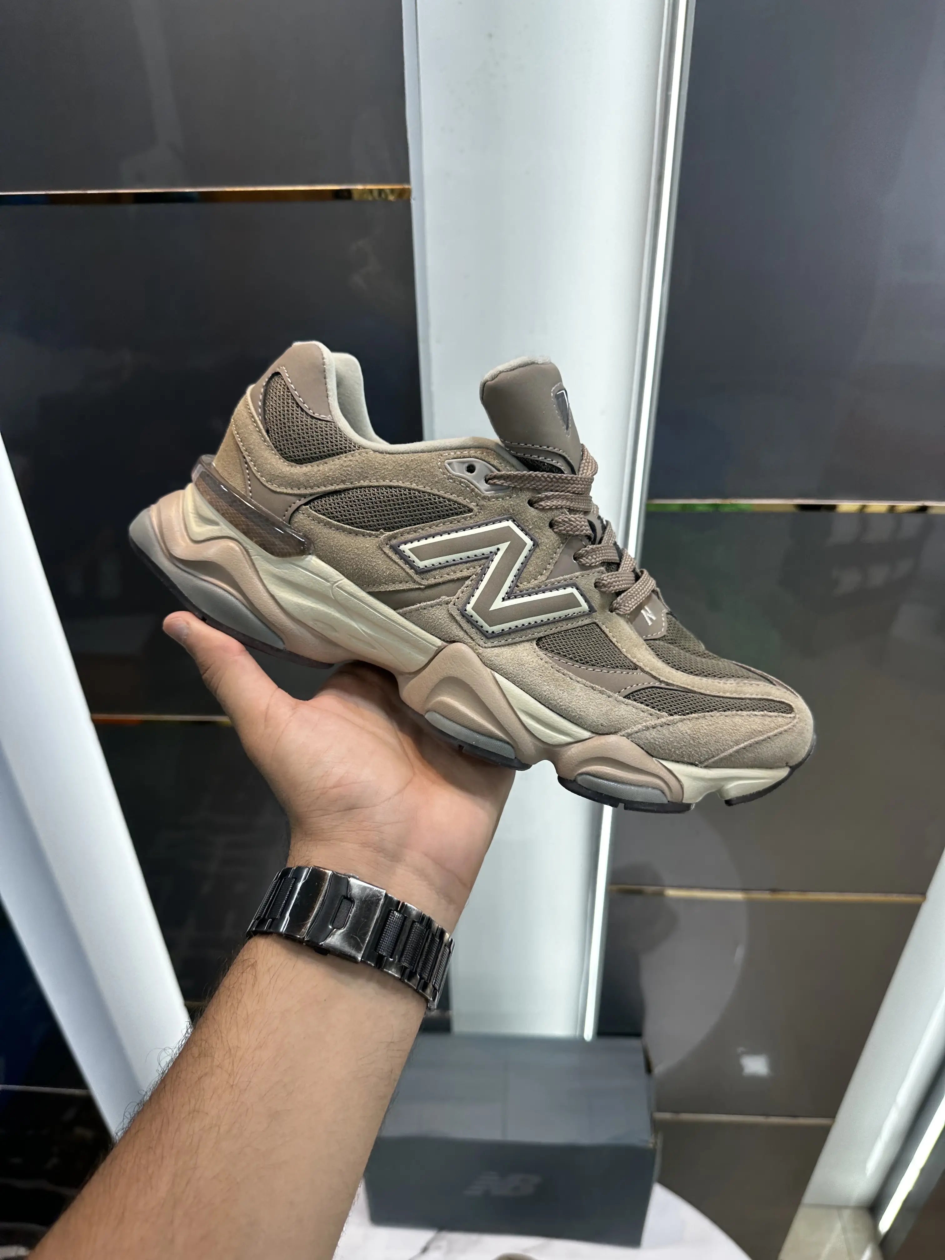 New_Balance_9060 Abzorb Mushroom Shoes Secondary image
