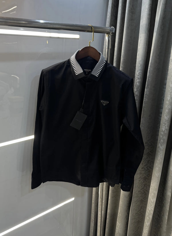 Prada Milano Black Designer Premium Shirt