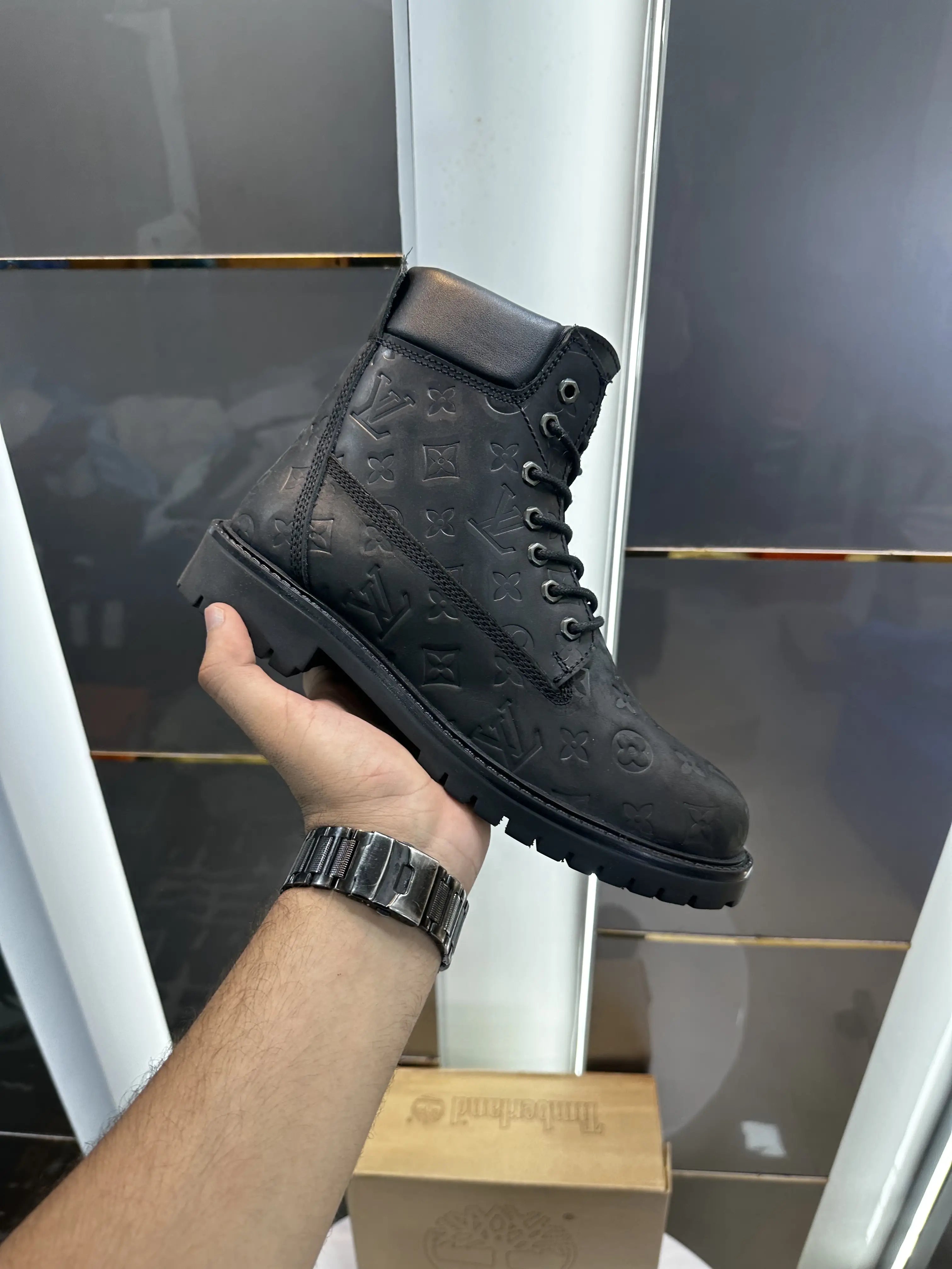 Timberland_LV Black Long Boots Fot Men Secondary image