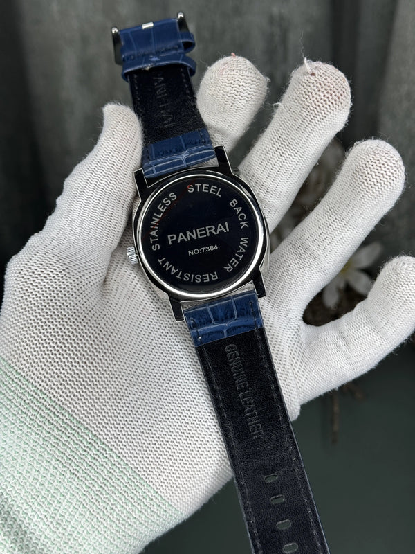 Panerai Radiomir Quaranta Blue White Premium Quartz Watch