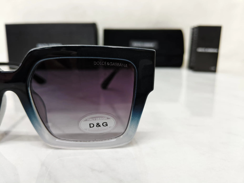 DOLCE & GABBANA 4446 BLACK ICE BLUE GARDIENT