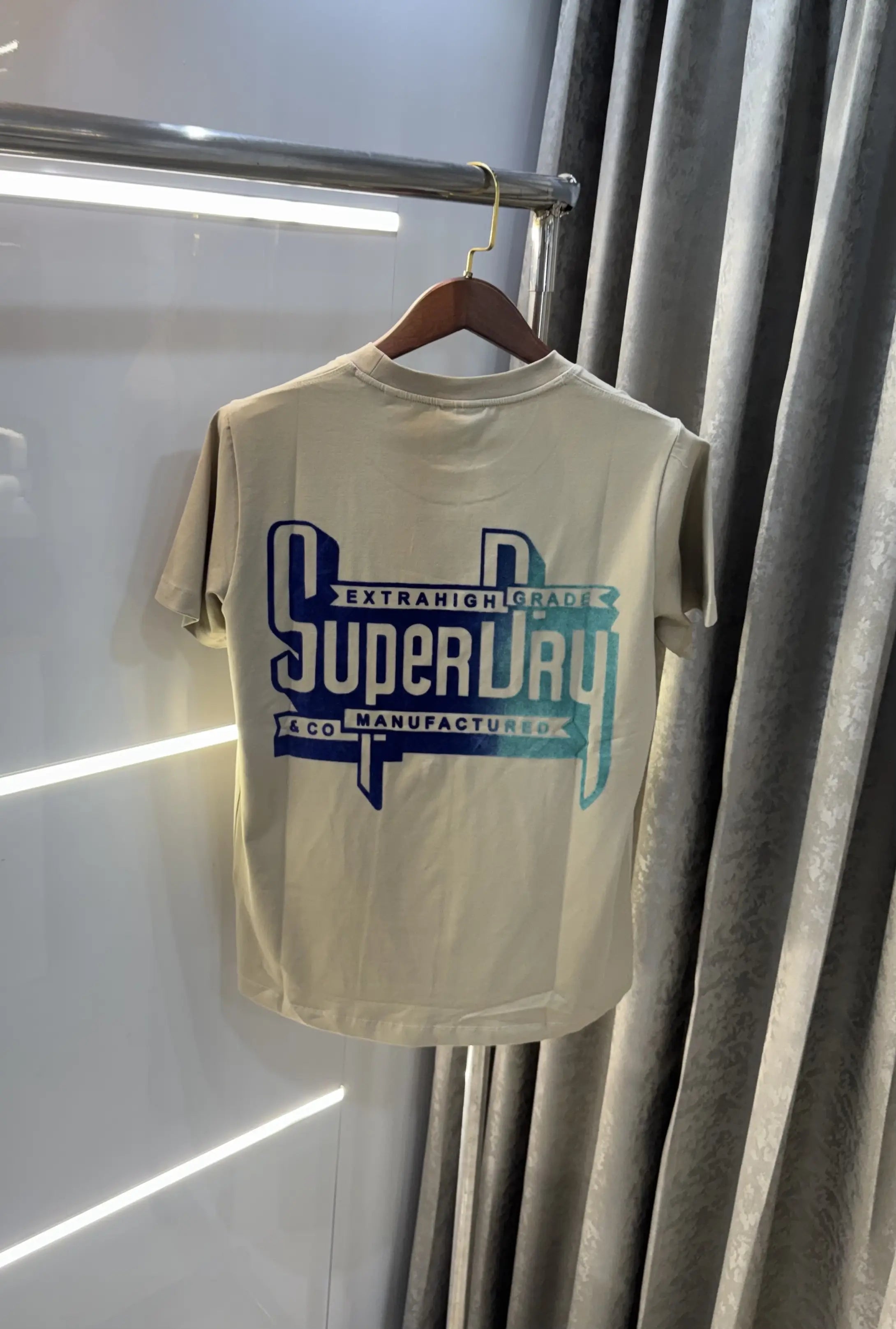 Superdr y Beige Premium Classic T-Shirt Main image