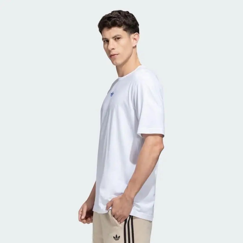 Adidas White Printed Premium Classic T-Shirt Secondary image