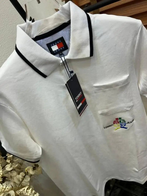 Tommy Hulfige_r Imported Classic Premium Polo T-shirt (DN 529)