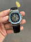 Pate k Phillipe Nautilus Leather Automatic