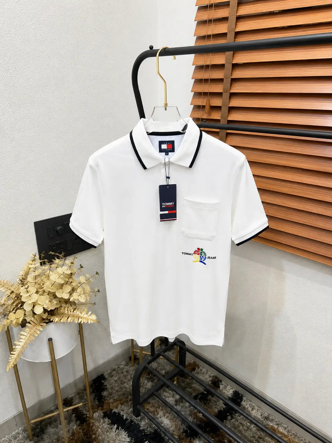 Tommy Hulfige_r Imported Classic Premium Polo T-shirt (DN 529) Main image