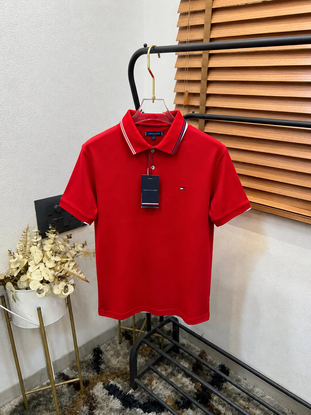 Tommy Hulfige_r Imported Classic Premium Polo T-shirt (DN 529) Main image