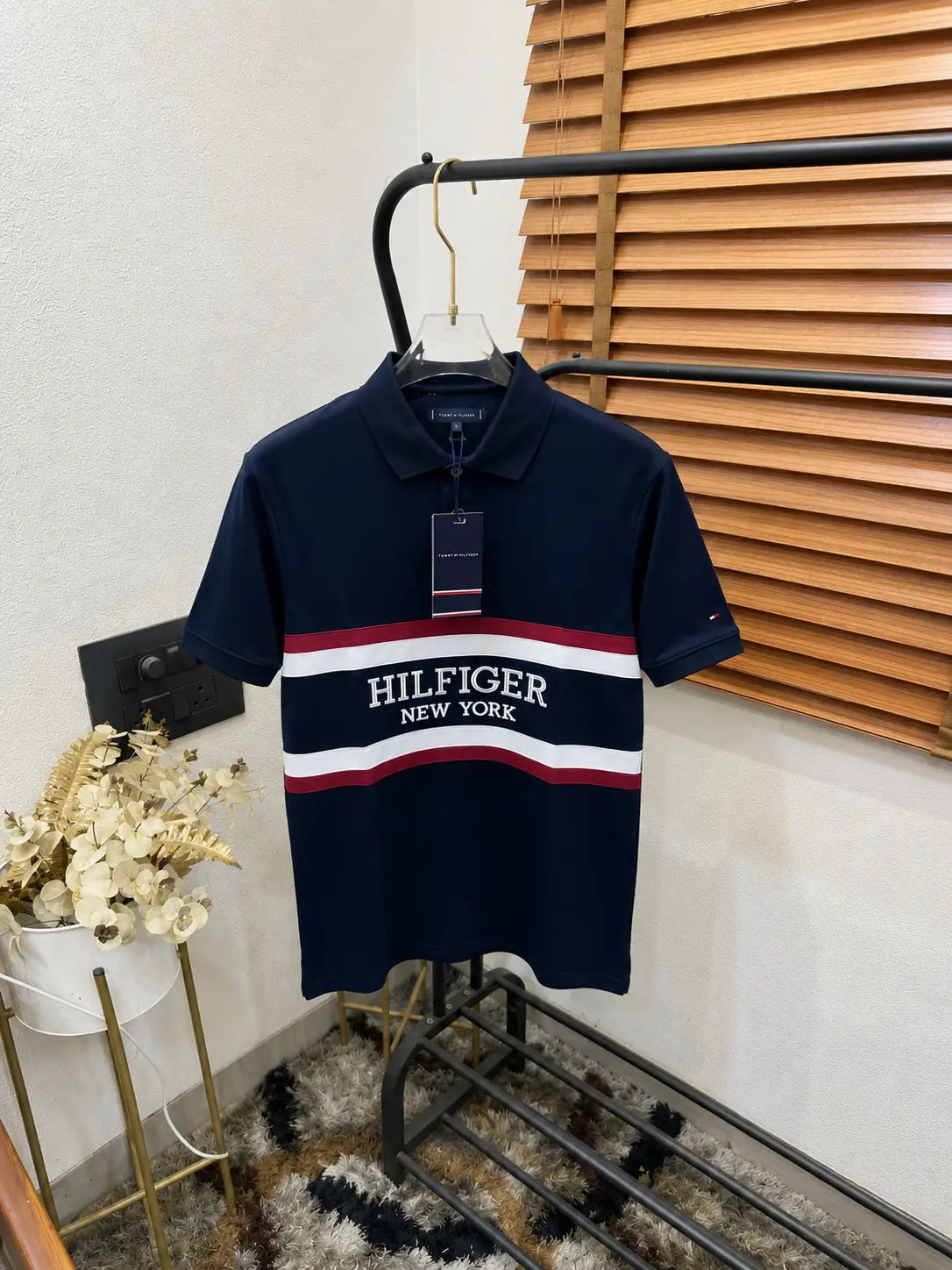 Tommy Hulfige_r Imported Classic Premium Polo T-shirt (DN 529) Main image