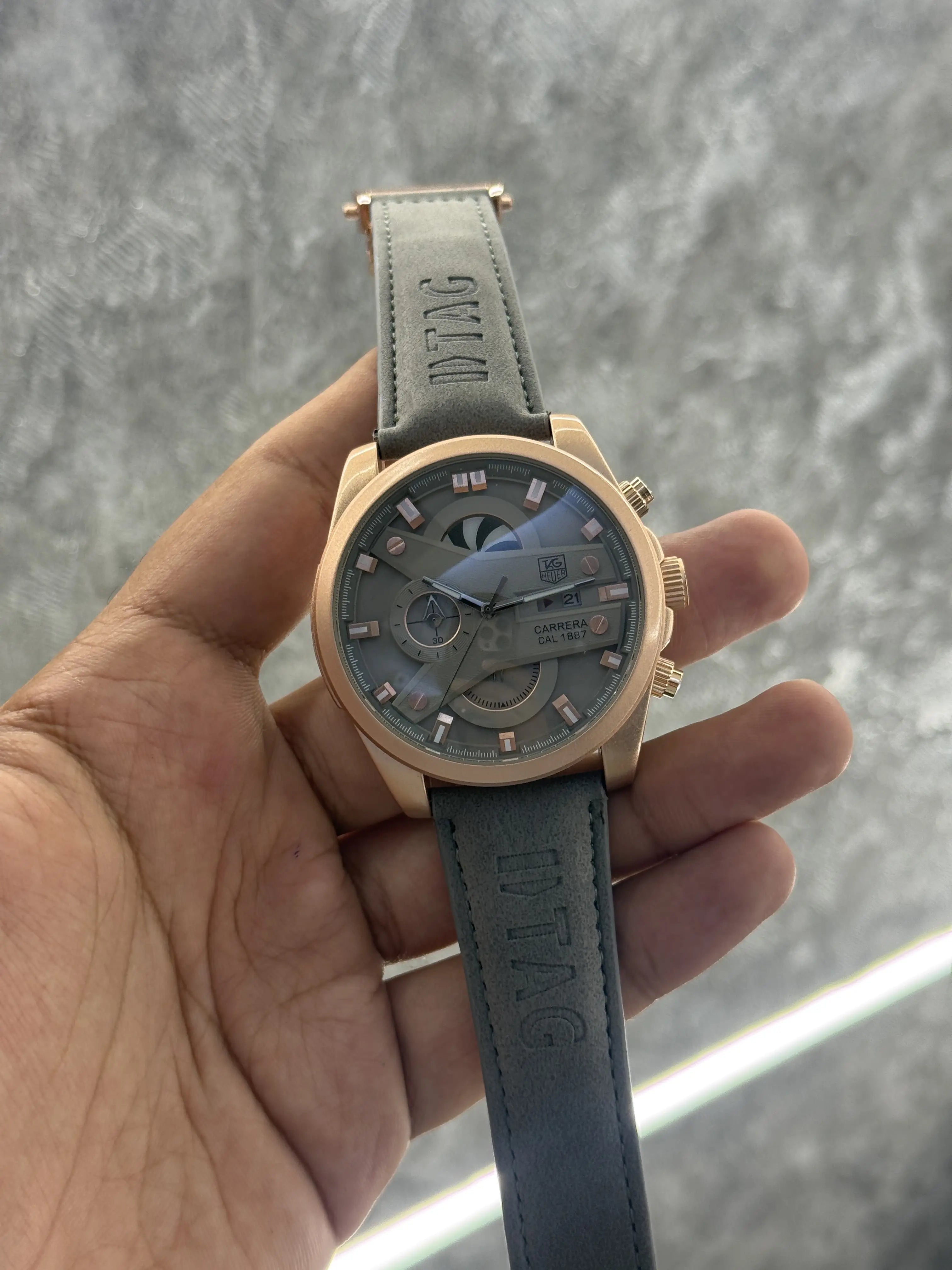 Tag CR7 Grey Gold All Working Premium 027 Secondary image
