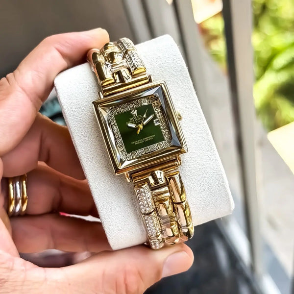 ROLEX_LADIES_GOLD-GREEN