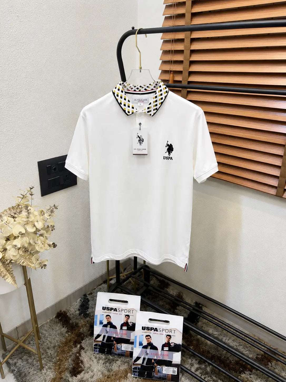 U.S. Polo Assn. Imported Cotton Polo T-shirt (DN 638) Main image