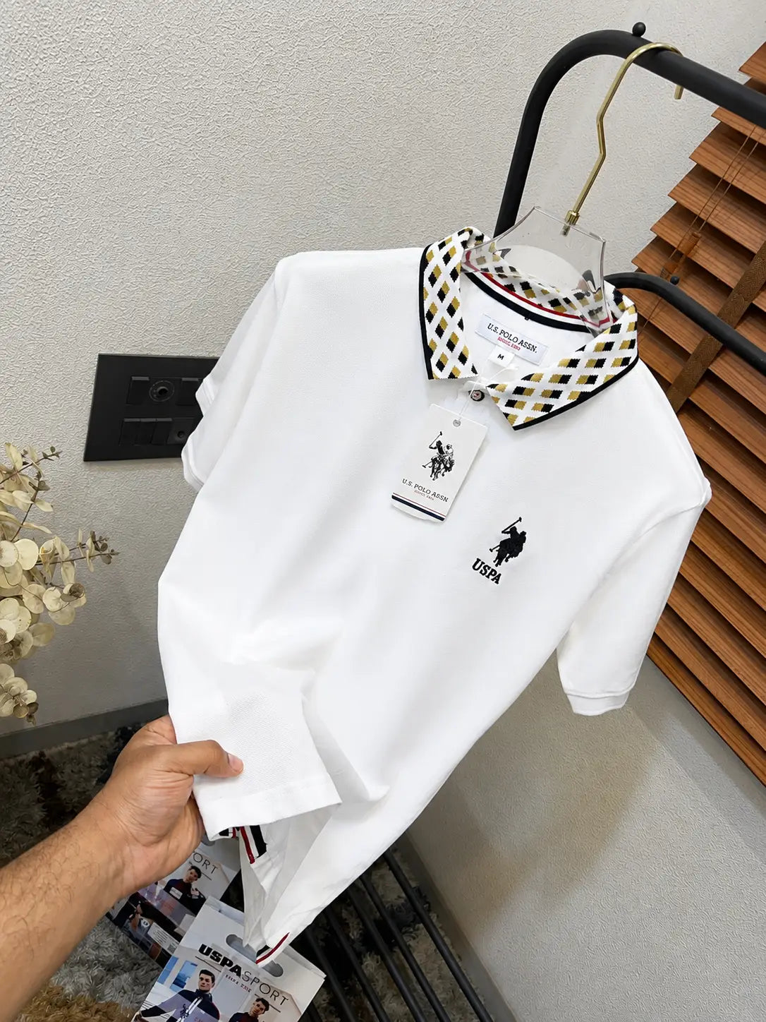 U.S. Polo Assn. Imported Cotton Polo T-shirt (DN 638) Secondary image