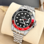 Role_x oyster prepetual GMT MASTER II black red