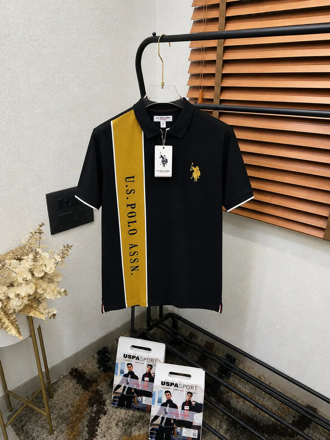 U.S. Polo Assn. Imported Cotton Polo T-shirt (DN 638) Main image