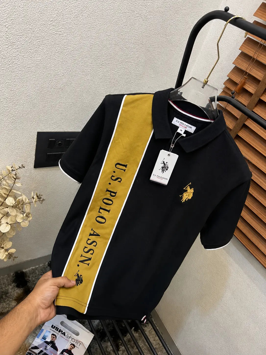 U.S. Polo Assn. Imported Cotton Polo T-shirt (DN 638) Secondary image