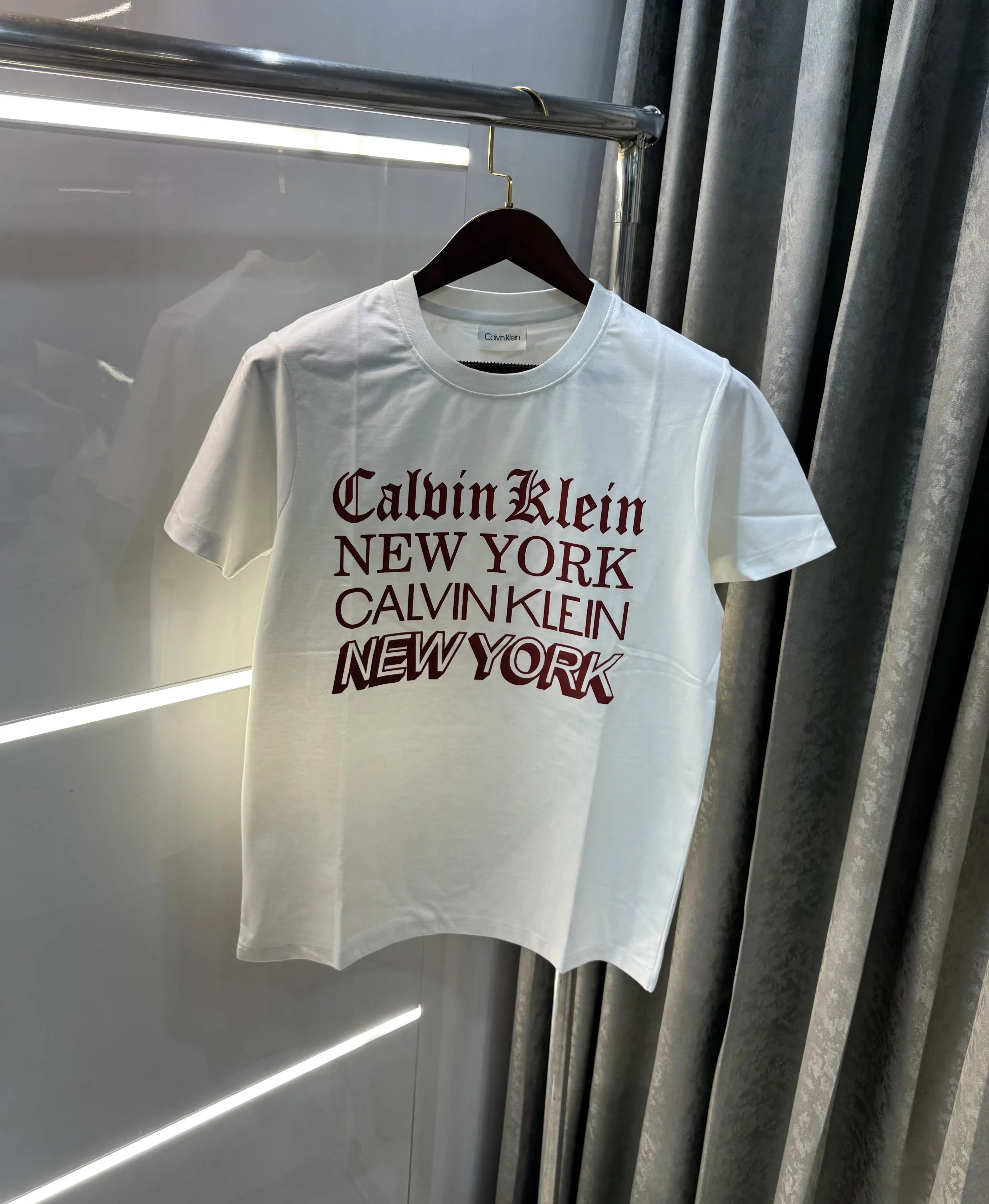 Calvin Klein White Logo Work Premium T-Shirt Secondary image