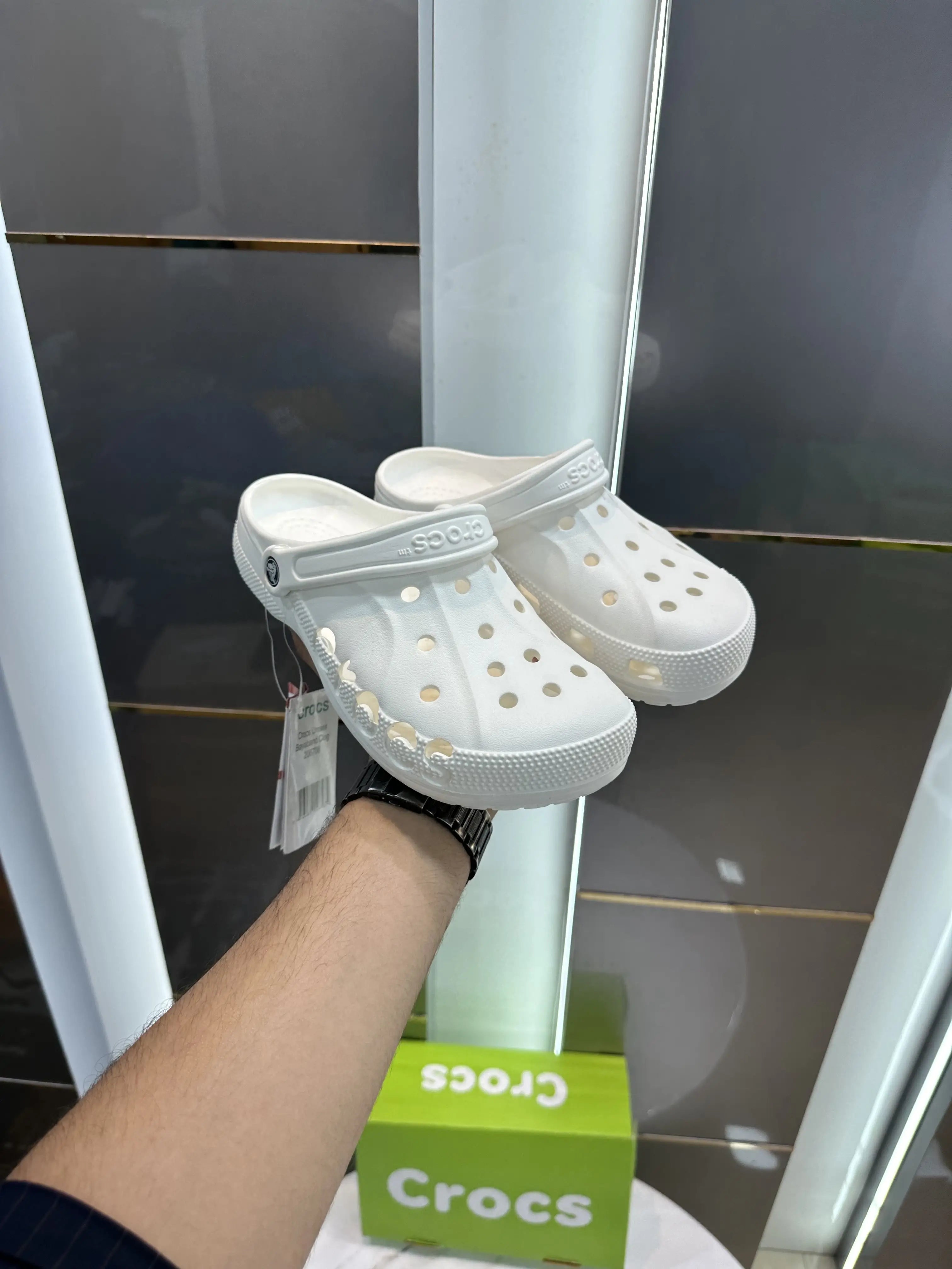 Crocs_Baya Clogs White Premium Secondary image