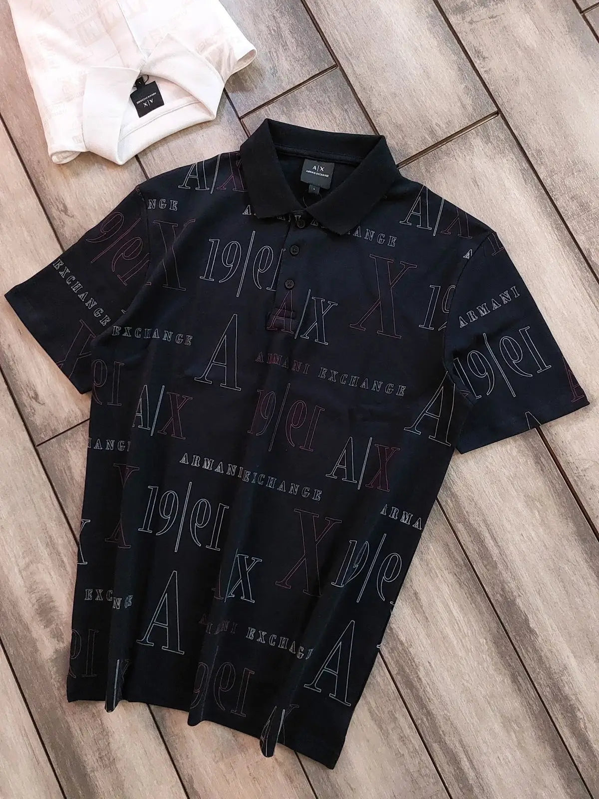 Arman i Exchange Navy Blue Premium Polo T-Shirt Secondary image