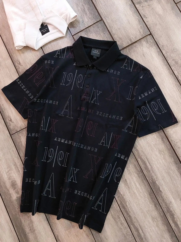Arman i Exchange Navy Blue Premium Polo T-Shirt
