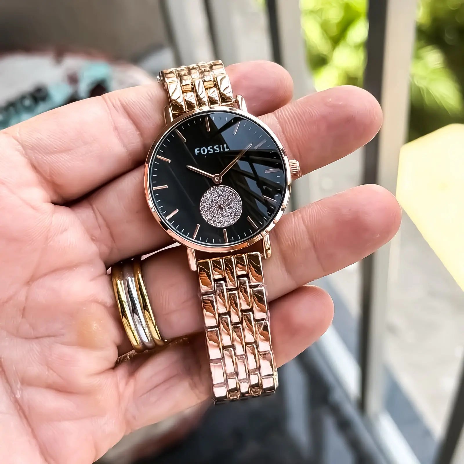 FOSSIL_LADIES_ROSE_BLACK