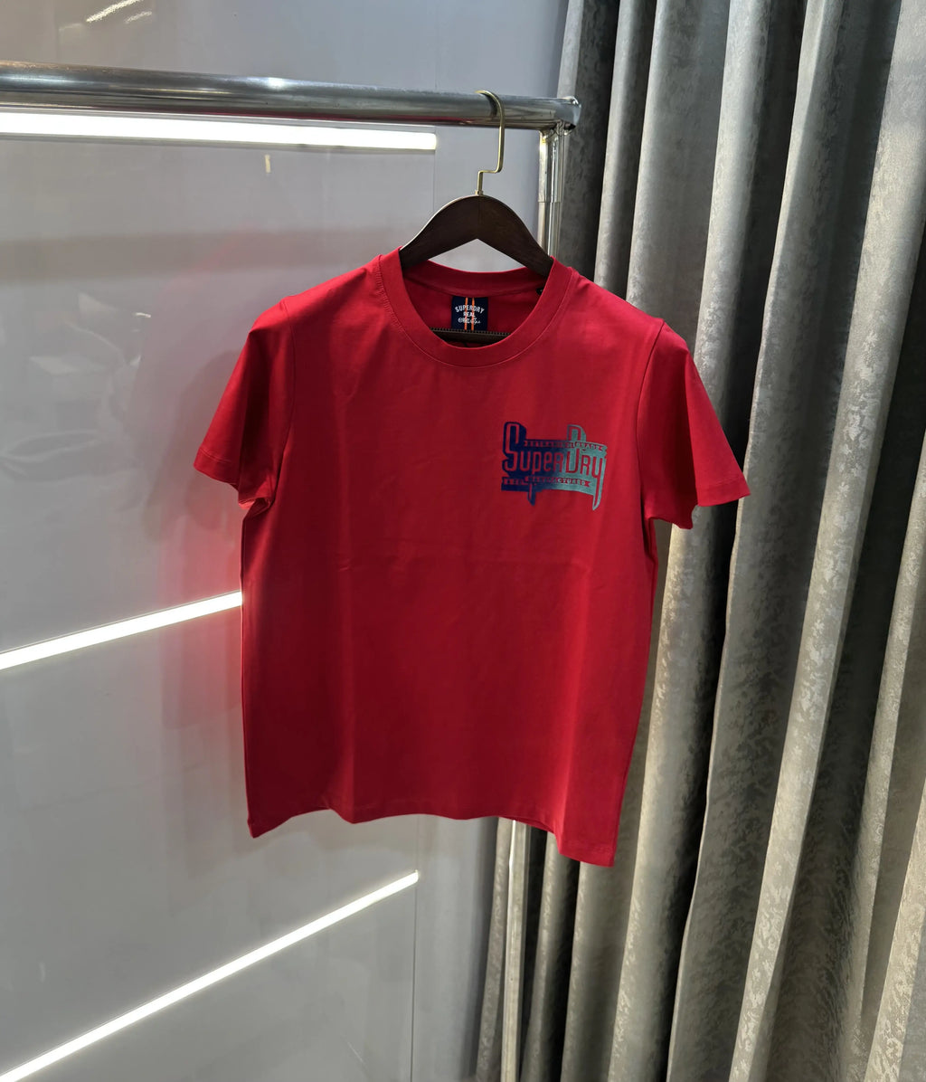 Superdr y maroon Premium Classic T-Shirt