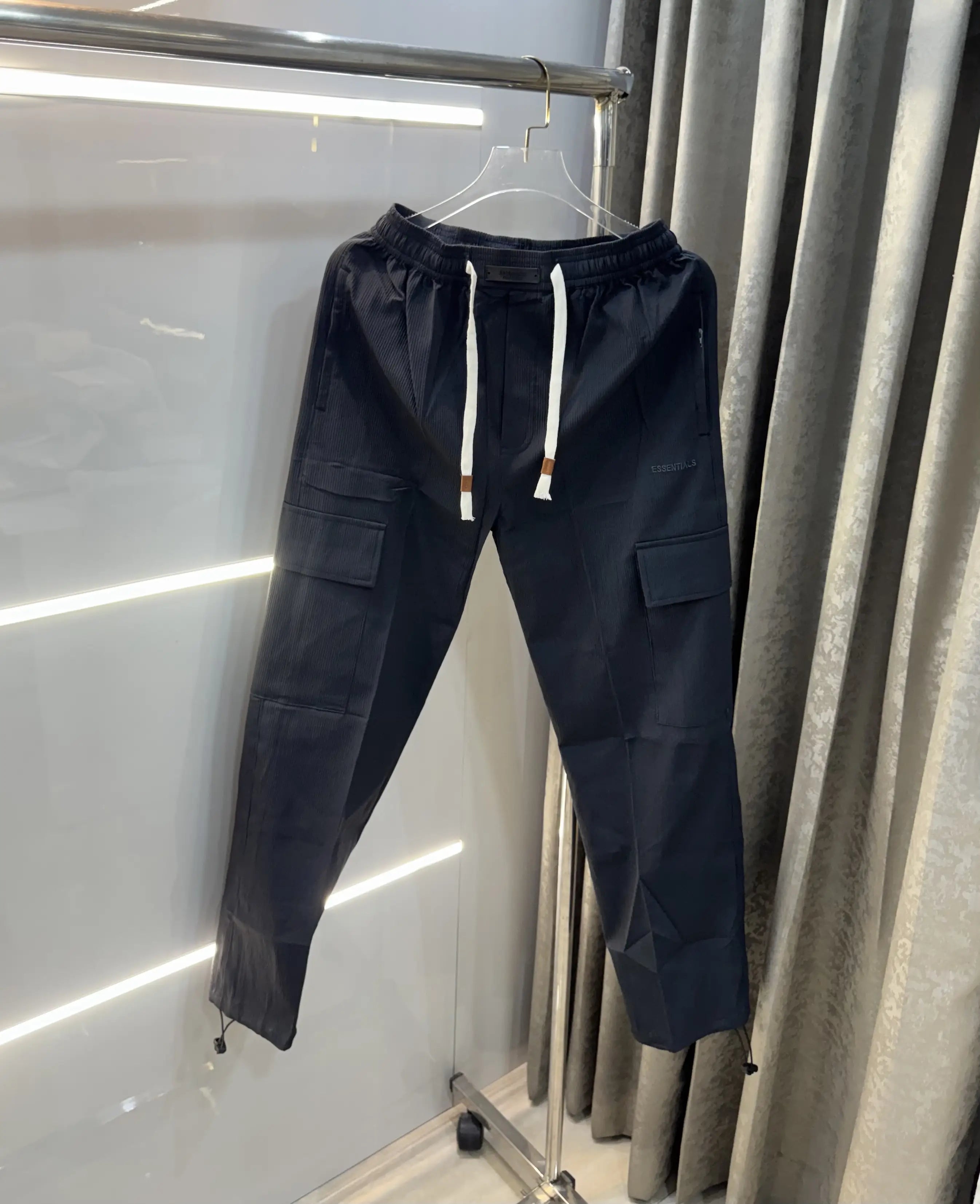 Essential Fear Of God Grey Imported Premium Trackpant Main image