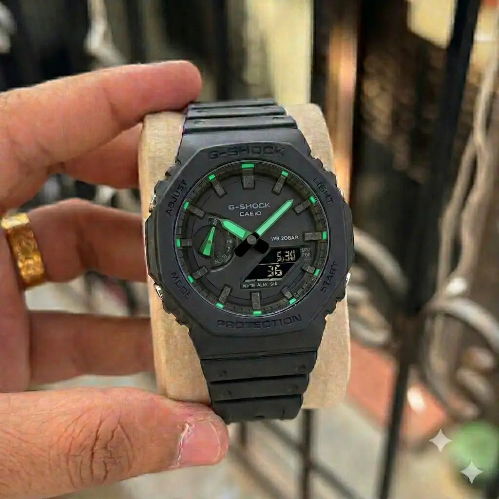 Gshock GA2100 Neon Green Main image