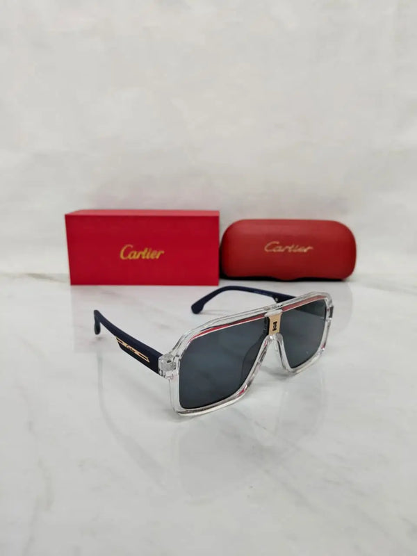 CARTIER 18518 CRYSTAL SMOKE BLUE