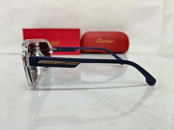 CARTIER 18518 CRYSTAL SMOKE BLUE