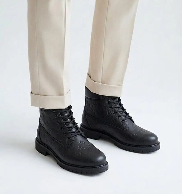 Timberland_LV Black Long Boots Fot Men