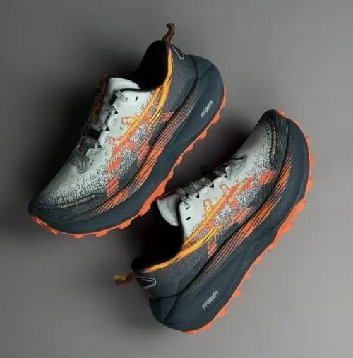 Asicss Trabuco Max 4 Trail Cold Moss Nova Orange Main image