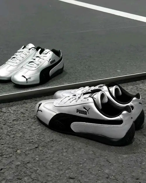Pumaa Speedcat Metallic Silver Black