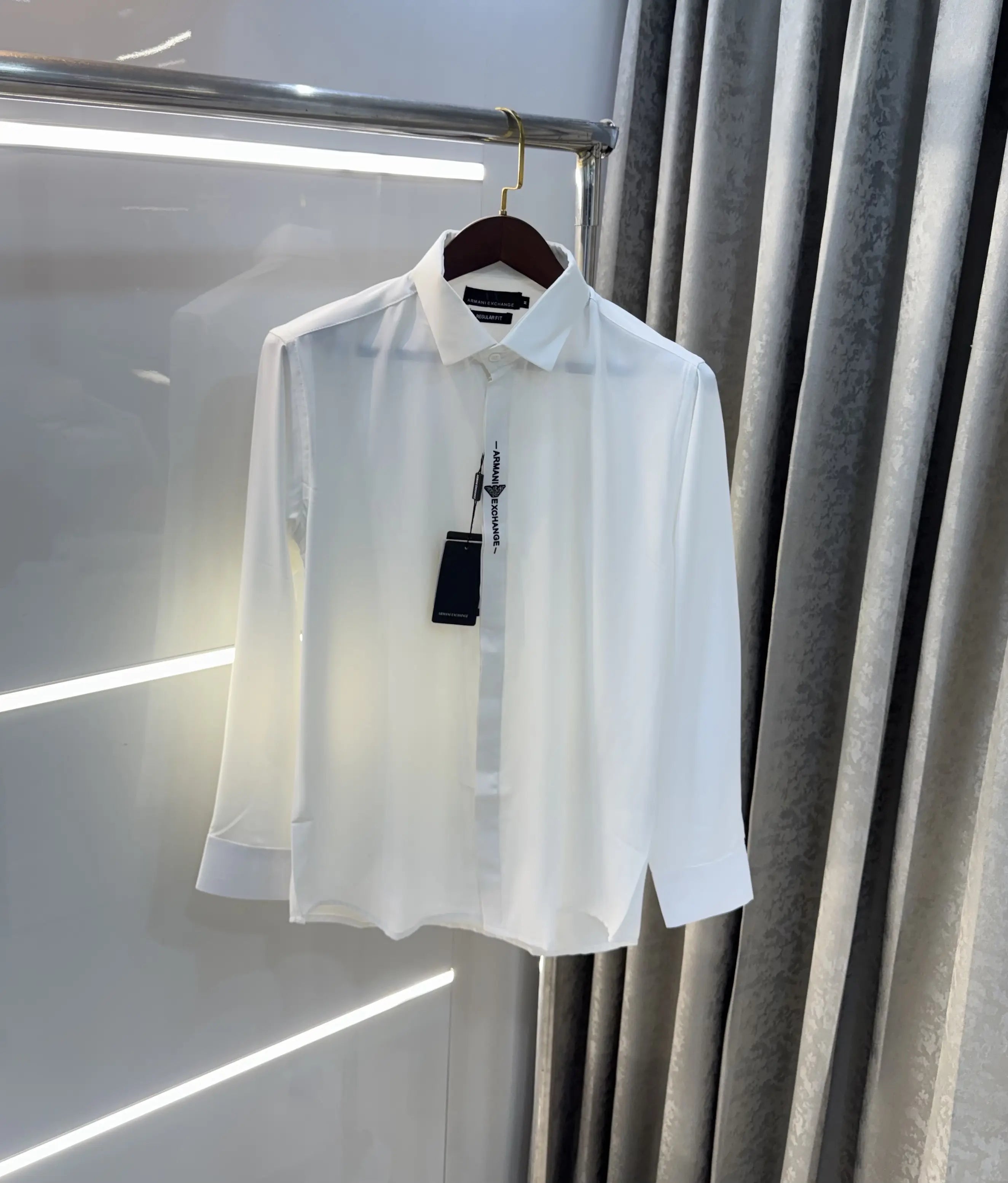 Arman i Exchange White Designer Imported Shirt Secondary image