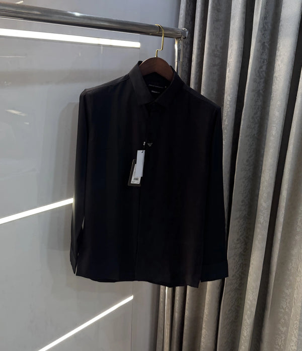 Arman i Exchange Black Designer Imported Shirt