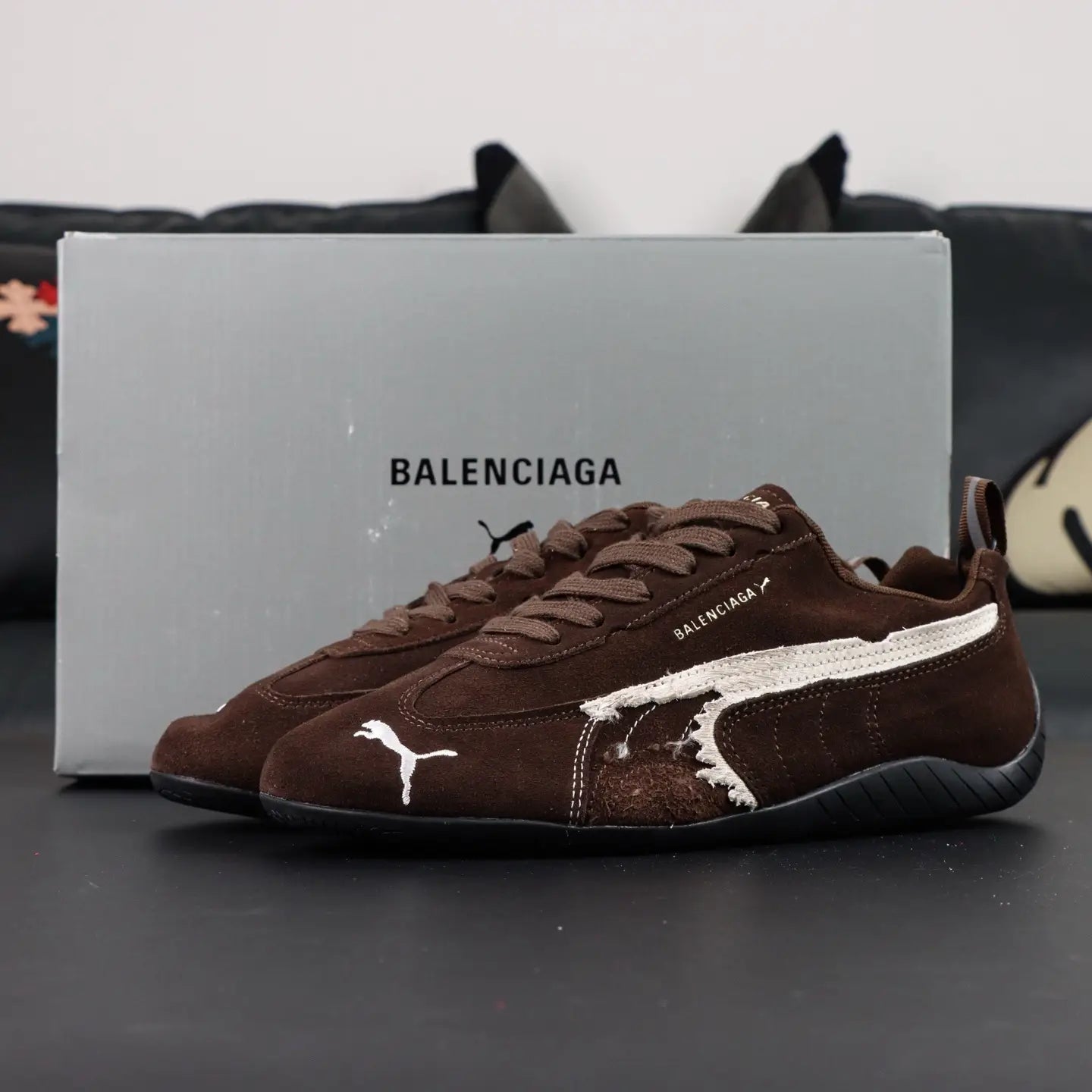 Balenciagaa X Pumaa Speedcat Brown (391 Main image
