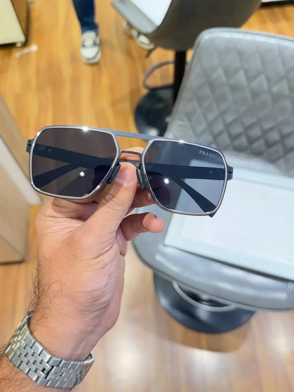 Prada_2601_silver_black Secondary image