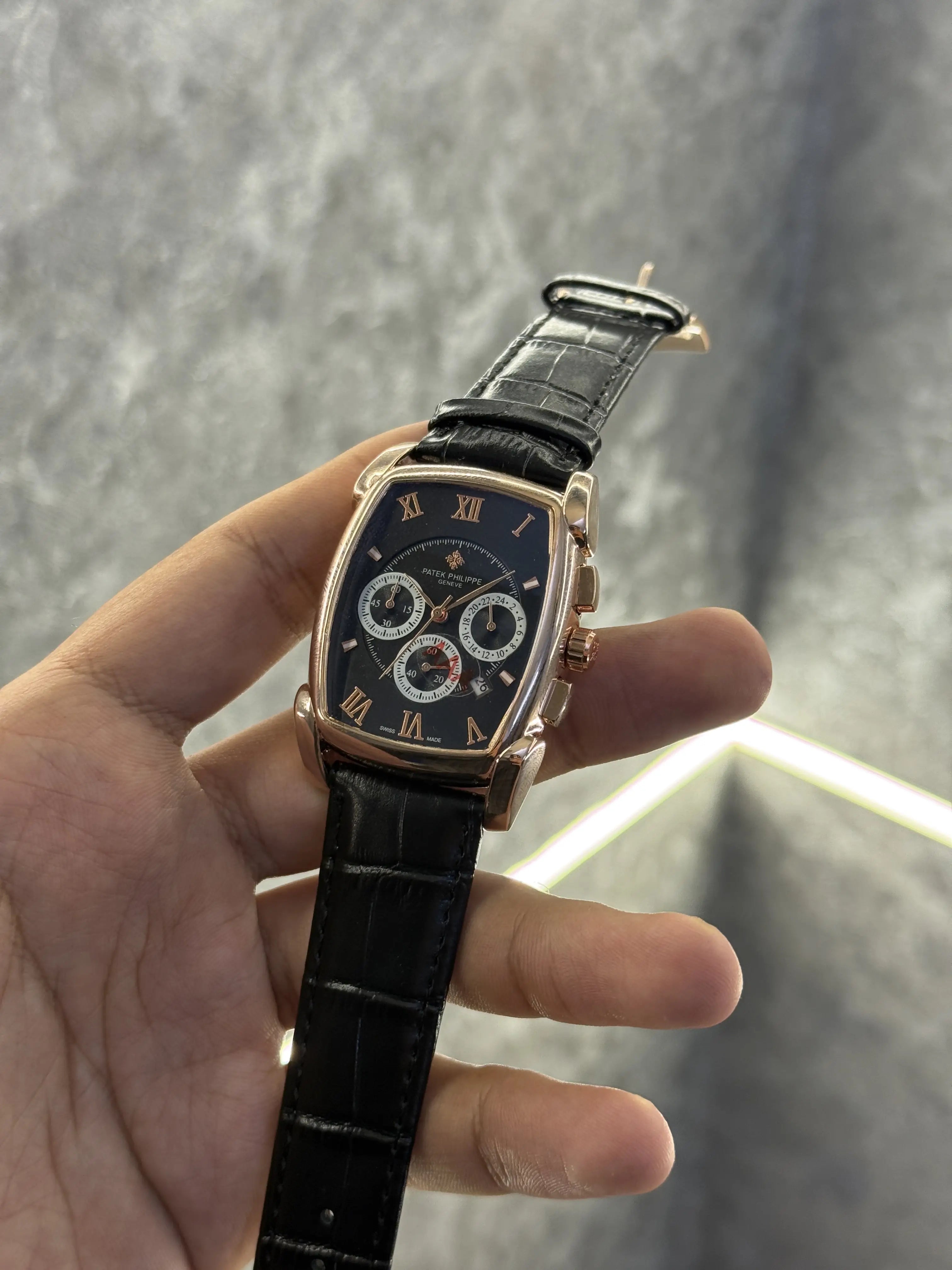 Patek philippe  All chronograph working Date working 040