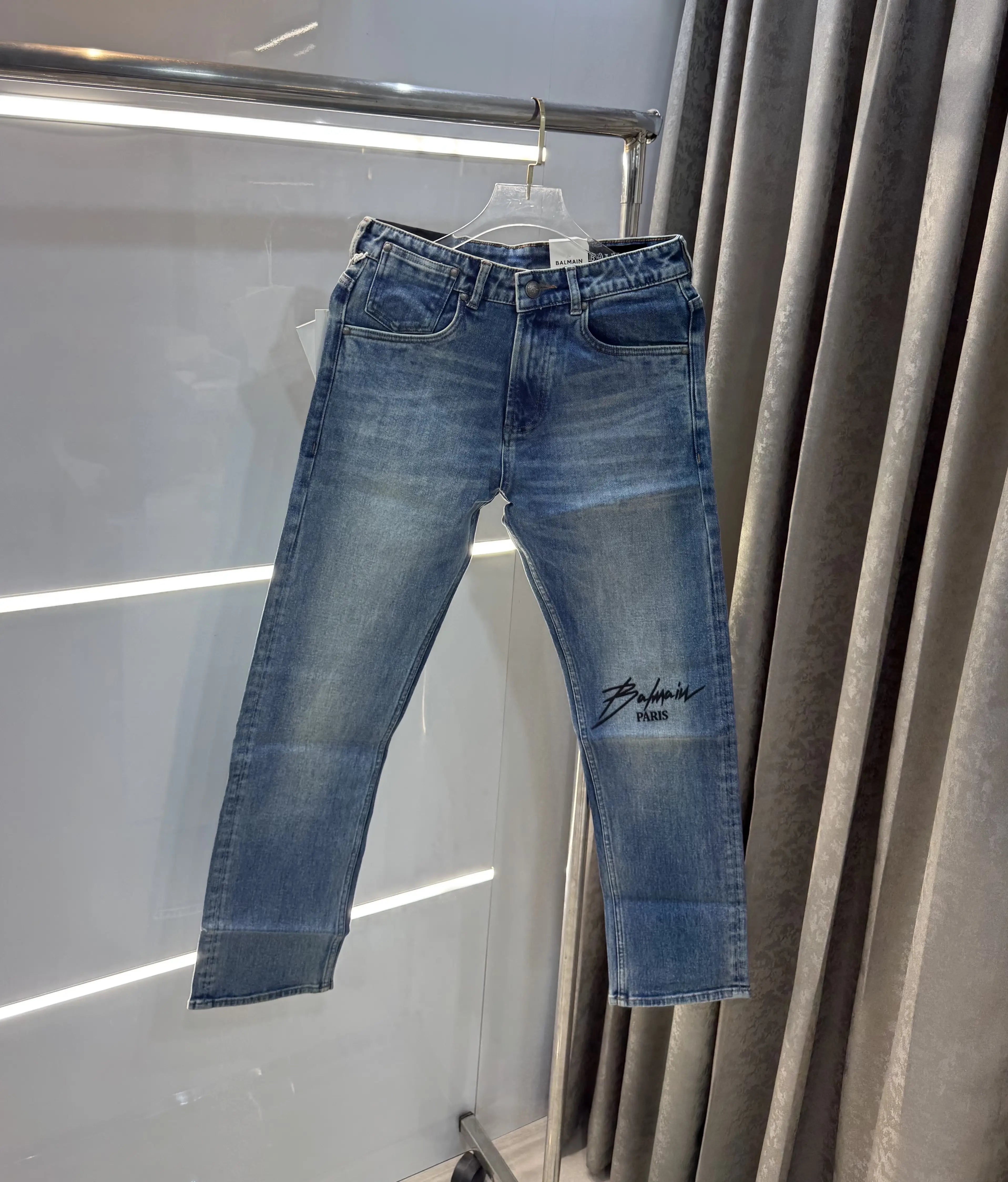 Balmain Paris new vintage Imported Premium Denim