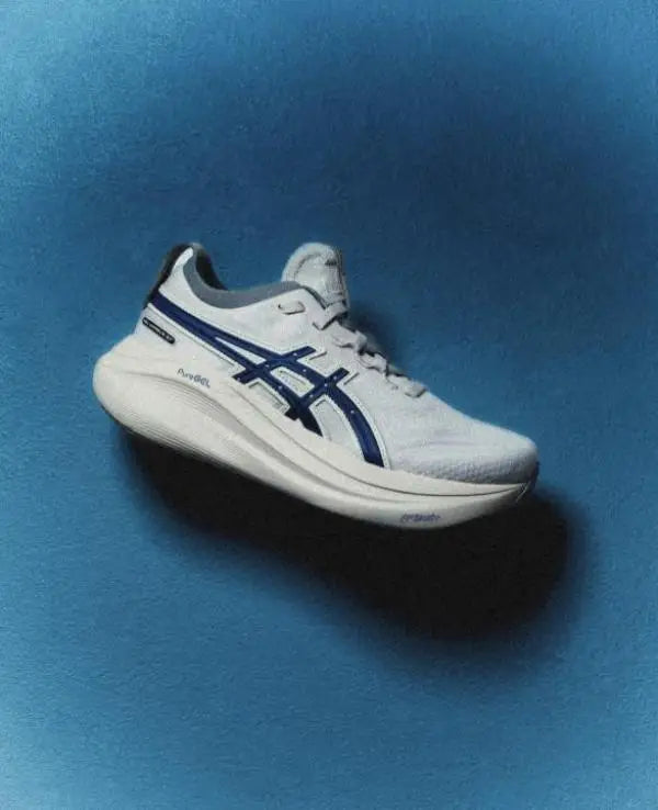 Asics gel nimbus 25 Cream Navy Main image