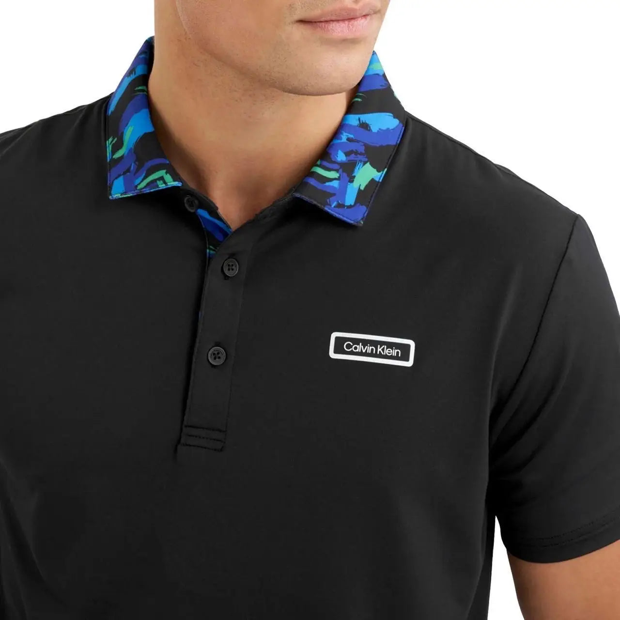Calvin  Klein Black Premium Polo T-Shirt Main image