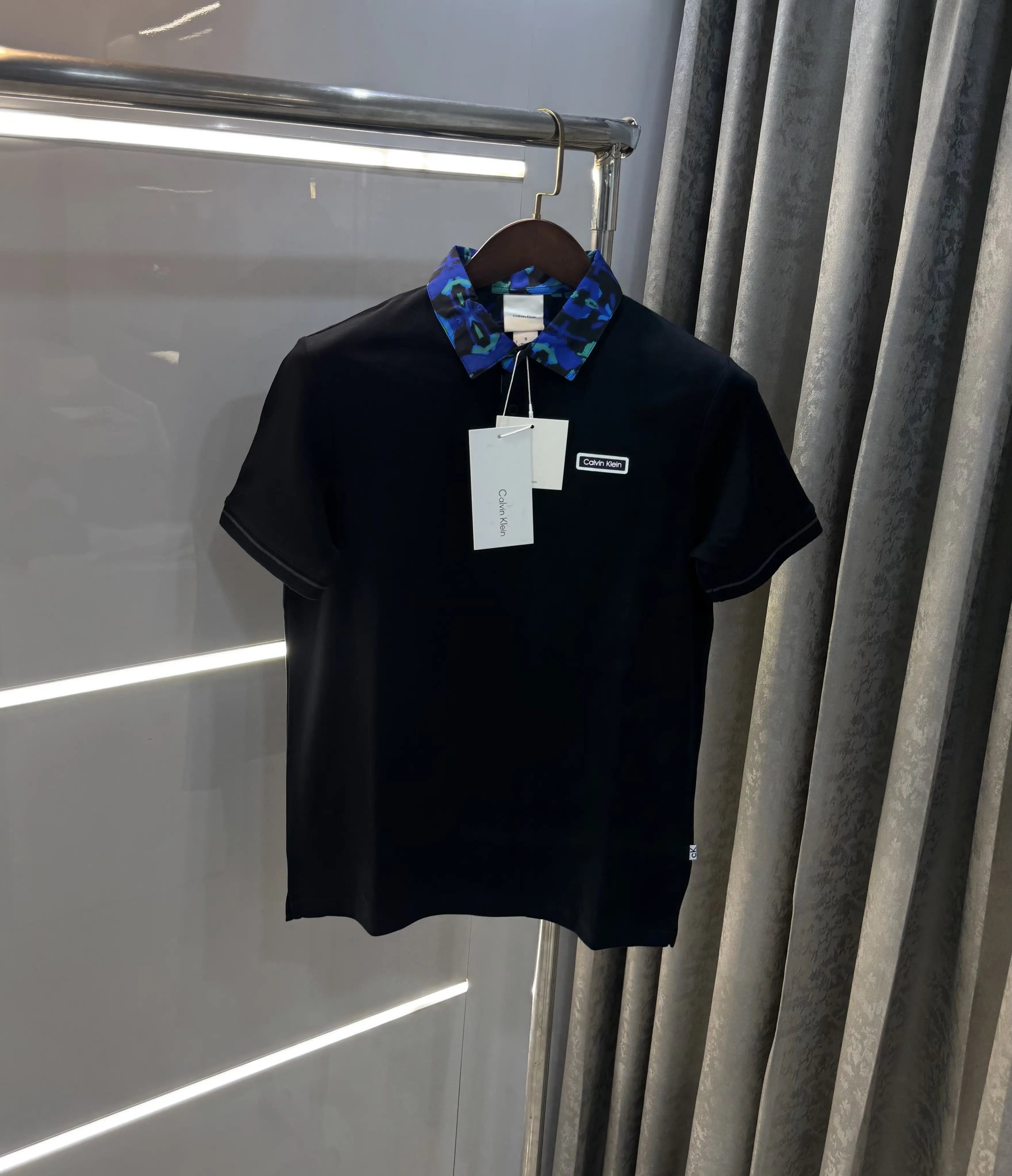 Calvin  Klein Black Premium Polo T-Shirt