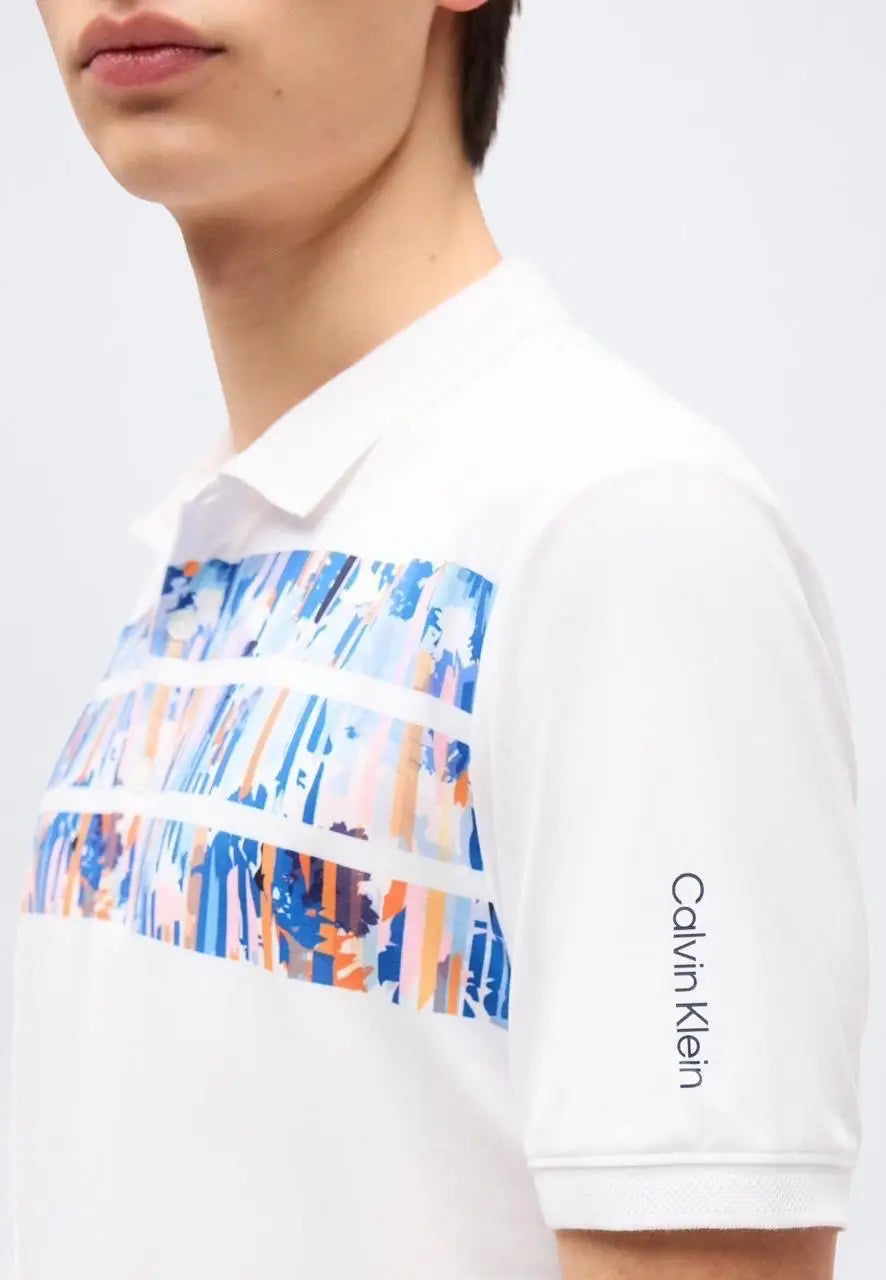 Calvin  Klein White Premium Polo T-Shirt Main image