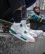 AIR JORDAN RETRO 4 PINE GREEN 💚