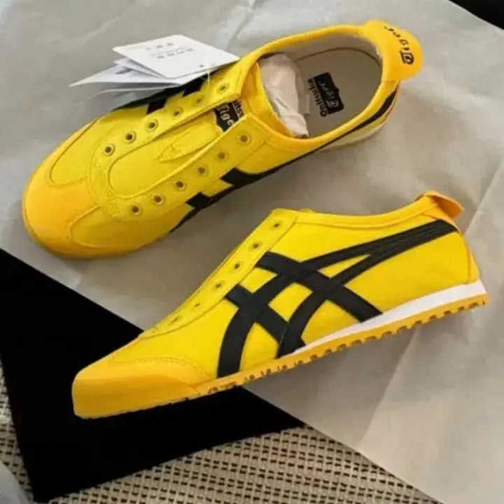 *Onitsuka Tiger Mexico 66 Slip On Yellow Black Fix 145 Main image