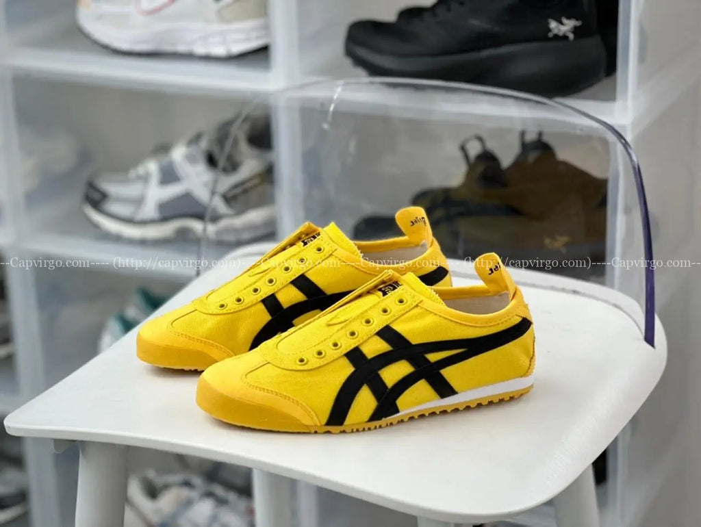 *Onitsuka Tiger Mexico 66 Slip On Yellow Black Fix 145